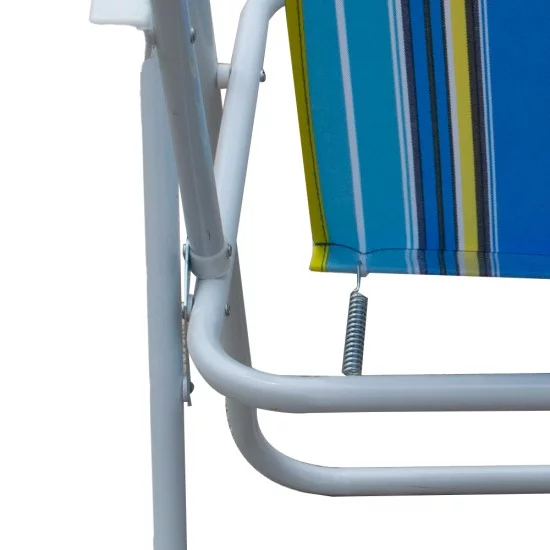 Καρέκλα Παραλίας Μέταλλο/Ύφασμα 63x45x81cm Σε Διάφορα Χρώματα Καρέκλα Παραλίας Μέταλλο/Ύφασμα 63x45x81cm Σε Διάφορα Χρώματα