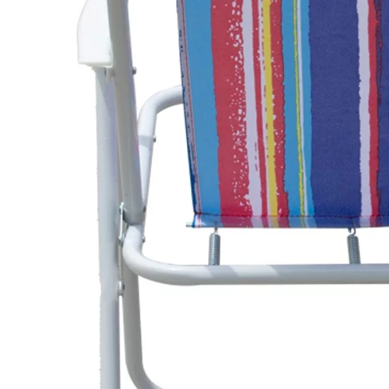 Καρέκλα Παραλίας Μέταλλο/Ύφασμα 63x45x81cm Σε Διάφορα Χρώματα Καρέκλα Παραλίας Μέταλλο/Ύφασμα 63x45x81cm Σε Διάφορα Χρώματα
