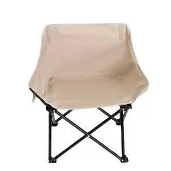 Καρέκλα Παραλίας  FAROE Μπεζ Μέταλλο/Ύφασμα 47x47x65cm