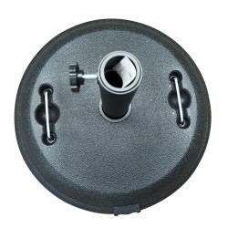 Βάση Ομπρέλας  KODIAK 22kg Μαύρο Τσιμέντο/Πλαστικό 46.5x33cm