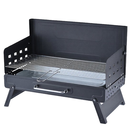 Φορητή Ψησταριά BBQ  INFERNO Μέταλλο 50x27x43cm
