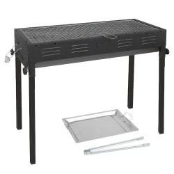 Ψησταριά BBQ  GRILLUP Μέταλλο 66.5x30.5x58-70cm