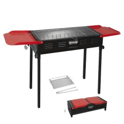 Φορητή Ψησταριά BBQ  FIRELITE Μέταλλο 30.5x118x58-70cm