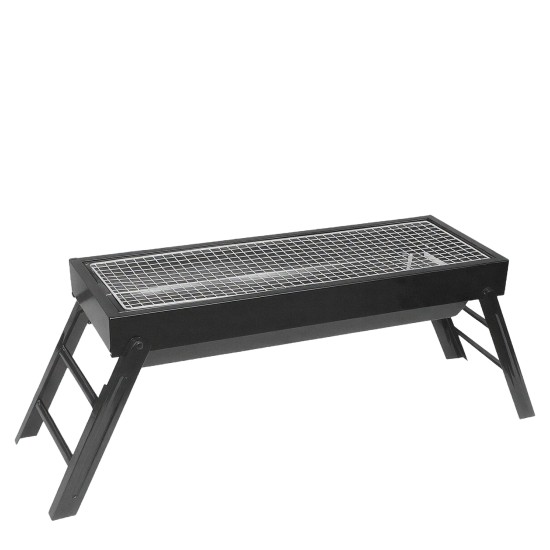 Φορητή Ψησταριά BBQ  TERRA GRILL Μέταλλο 60x22x32cm