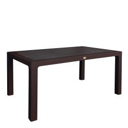 Τραπέζι Κήπου  Eco Καφέ Ανακυκλωμένο PP 150x90x74cm Τραπέζι Κήπου  Eco Καφέ Ανακυκλωμένο PP 150x90x74cm