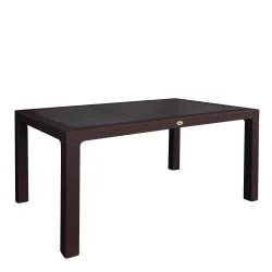 Τραπέζι Κήπου  Eco Καφέ Ανακυκλωμένο PP 150x90x74cm