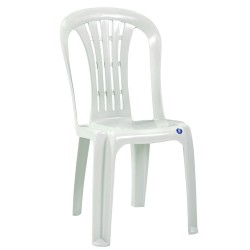 Καρέκλα Κήπου  EGE Λευκό Πλαστικό 51x45x88cm
