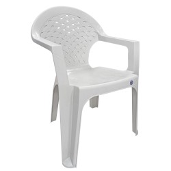 Καρέκλα Κήπου  PALMIYE Γκρι Πλαστικό 56x55x79cm