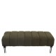 Παγκάκι Ottoman  KUBO Πράσινο Ύφασμα Teddy/Μέταλλο 40x116.5x50cm