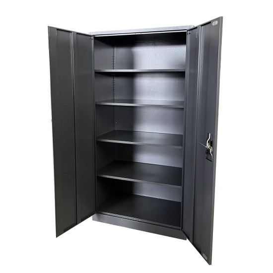Φοριαμός DURIN Σκούρο Γκρι Μέταλλο 90x45x180cm Φοριαμός DURIN Σκούρο Γκρι Μέταλλο 90x45x180cm