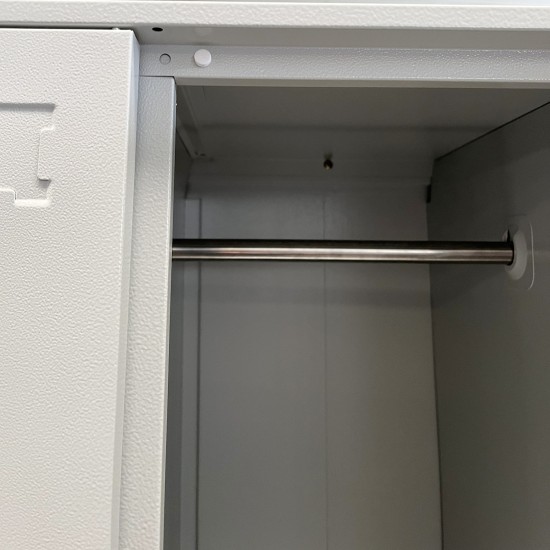 Φοριαμός 6 Θέσεων ELBORON Ανοιχτό Γκρι Μέταλλο 90x45x185cm Φοριαμός 6 Θέσεων ELBORON Ανοιχτό Γκρι Μέταλλο 90x45x185cm