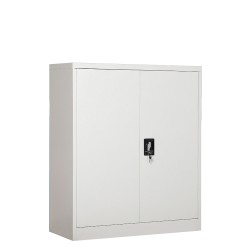 Φοριαμός  GONDOLIN Γκρι Ανοιχτό Μέταλλο 90x40x91cm