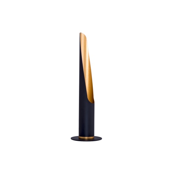 Φωτιστικό Δαπέδου ArteLibre PILAGA Μαύρο Μέταλλο/Αλουμίνιο 12x42cm - ART-14830012