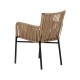 Πολυθρόνα Κήπου BLUENILE Μπεζ/Μαύρο Αλουμίνιο/Rattan 56x60x83cm Πολυθρόνα Κήπου BLUENILE Μπεζ/Μαύρο Αλουμίνιο/Rattan 56x60x83cm