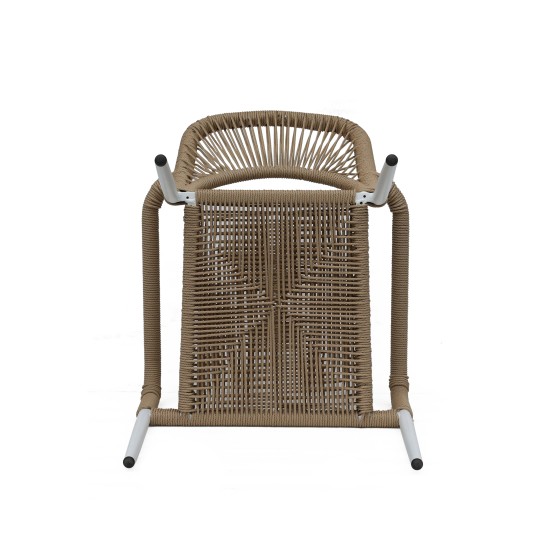 Πολυθρόνα Κήπου TINKISSO Λευκό/Φυσικό Αλουμίνιο/Rattan 57x63x82cm Πολυθρόνα Κήπου TINKISSO Λευκό/Φυσικό Αλουμίνιο/Rattan 57x63x82cm