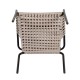 Πολυθρόνα Κήπου DAYA Γκρι/Μαύρο Αλουμίνιο/Rattan 57x67x84cm Πολυθρόνα Κήπου DAYA Γκρι/Μαύρο Αλουμίνιο/Rattan 57x67x84cm