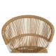 Καρέκλα Κήπου  RIVIERA Λευκό/Φυσικό Αλουμίνιο/Rattan 57x61x79cm