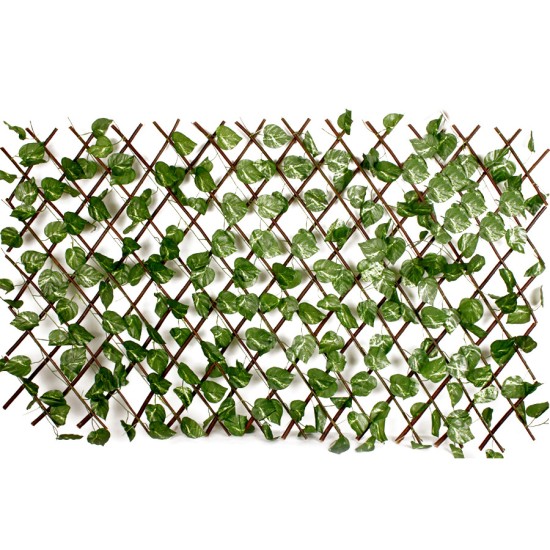 Φυλλωσιά SUMMEL Συνθετική Σε Καφασωτό 90x180cm Φυλλωσιά SUMMEL Συνθετική Σε Καφασωτό 90x180cm