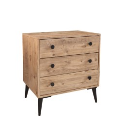 Συρταριέρα  AMARI Δρυς Μοριοσανίδα 72x43x79cm Συρταριέρα  AMARI Δρυς Μοριοσανίδα 72x43x79cm