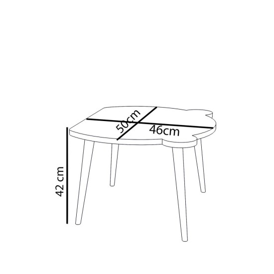 Τραπεζάκι Παιδικό AMAHLE Με Κάθισμα Ροζ MDF/Ξύλο 46x50x42cm Τραπεζάκι Παιδικό AMAHLE Με Κάθισμα Ροζ MDF/Ξύλο 46x50x42cm