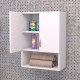 Ντουλάπι Μπάνιου SAMENTHA Λευκό Μοριοσανίδα 55x30x70cm Ντουλάπι Μπάνιου SAMENTHA Λευκό Μοριοσανίδα 55x30x70cm