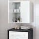 Ντουλάπι Μπάνιου WIDELENE Λευκό Μοριοσανίδα 55x28x70cm Ντουλάπι Μπάνιου WIDELENE Λευκό Μοριοσανίδα 55x28x70cm