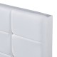 Κρεβάτι ABELIA Λευκό PU 214.5x170x100cm (Στρώμα 160x200cm) Κρεβάτι ABELIA Λευκό PU 214.5x170x100cm (Στρώμα 160x200cm)