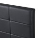 Κρεβάτι ABELIA Μαύρο PU 214.5x170x100cm (Στρώμα 160x200cm) Κρεβάτι ABELIA Μαύρο PU 214.5x170x100cm (Στρώμα 160x200cm)