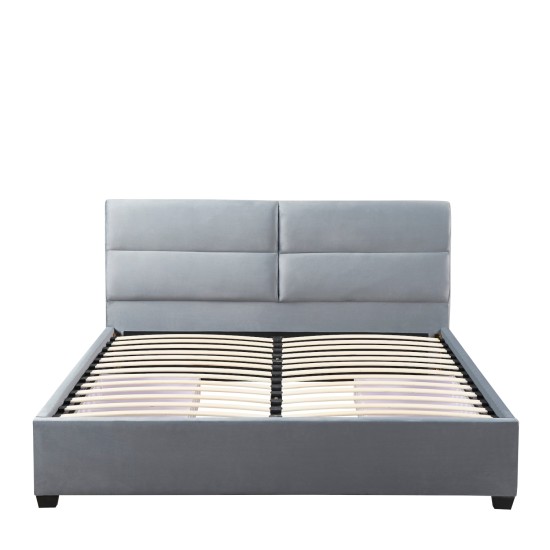 Κρεβάτι Διπλό PRODREAM Γκρι Ύφασμα 206x169x96cm (Στρώμα 160x200cm) Κρεβάτι Διπλό PRODREAM Γκρι Ύφασμα 206x169x96cm (Στρώμα 160x200cm)