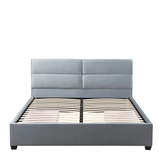 Κρεβάτι Διπλό PRODREAM Γκρι Ύφασμα 206x169x96cm (Στρώμα 160x200cm) Κρεβάτι Διπλό PRODREAM Γκρι Ύφασμα 206x169x96cm (Στρώμα 160x200cm)