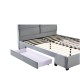 Κρεβάτι Διπλό PRODREAM Γκρι Ύφασμα 206x169x96cm (Στρώμα 160x200cm) Κρεβάτι Διπλό PRODREAM Γκρι Ύφασμα 206x169x96cm (Στρώμα 160x200cm)