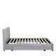Κρεβάτι Διπλό PRODREAM Γκρι Ύφασμα 206x169x96cm (Στρώμα 160x200cm) Κρεβάτι Διπλό PRODREAM Γκρι Ύφασμα 206x169x96cm (Στρώμα 160x200cm)