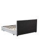 Κρεβάτι Διπλό PRODREAM Γκρι Ύφασμα 206x169x96cm (Στρώμα 160x200cm) Κρεβάτι Διπλό PRODREAM Γκρι Ύφασμα 206x169x96cm (Στρώμα 160x200cm)