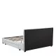 Κρεβάτι Διπλό PRODREAM Γκρι Ύφασμα 206x169x96cm (Στρώμα 160x200cm) Κρεβάτι Διπλό PRODREAM Γκρι Ύφασμα 206x169x96cm (Στρώμα 160x200cm)
