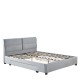Κρεβάτι Διπλό PRODREAM Γκρι Ύφασμα 206x169x96cm (Στρώμα 160x200cm) Κρεβάτι Διπλό PRODREAM Γκρι Ύφασμα 206x169x96cm (Στρώμα 160x200cm)