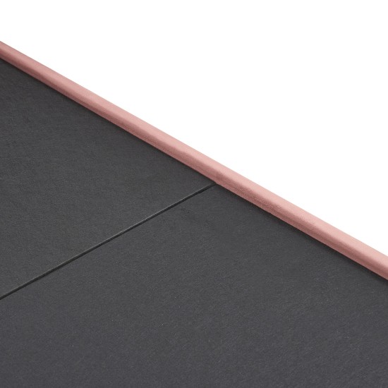 Κρεβάτι Ημίδιπλο  JUNIPER Σάπιο Μήλο Ύφασμα Για Στρώμα 120x200cm