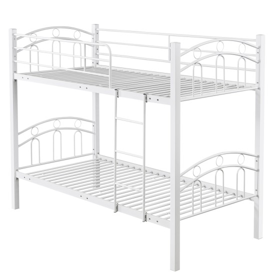 Κουκέτα  KETCHUM Λευκό Για Στρώμα 90x190cm