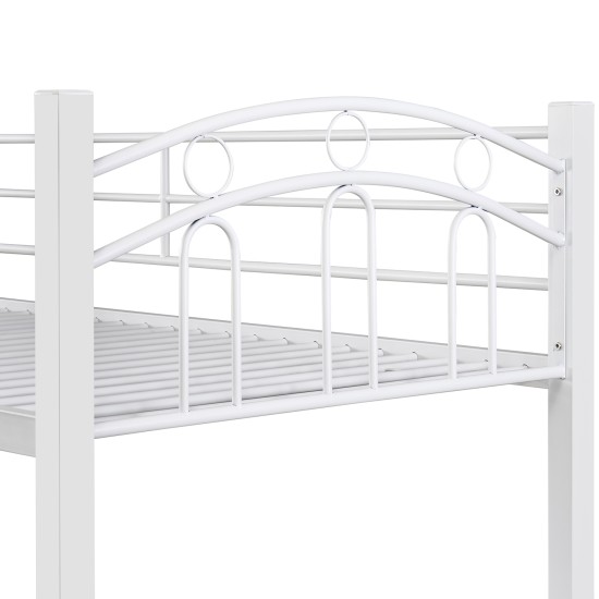 Κουκέτα  KETCHUM Λευκό Για Στρώμα 90x190cm