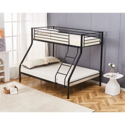 Κουκέτα  OSAGE Μαύρο Για Στρώματα 90x190+140x190