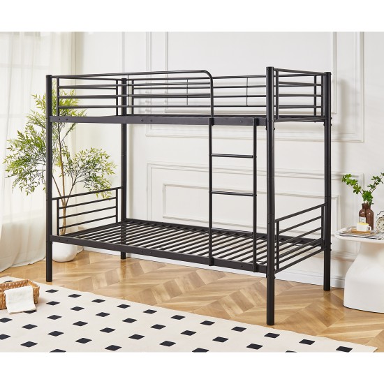 Κουκέτα  ELKHORN Μαύρο Για Στρώμα 90x190cm