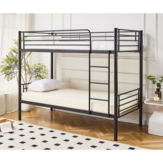 Κουκέτα  ELKHORN Μαύρο Για Στρώμα 90x190cm