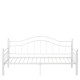 Καναπές Κρεβάτι  PECOS Λευκό Μέταλλο Για Στρώμα 90x190cm