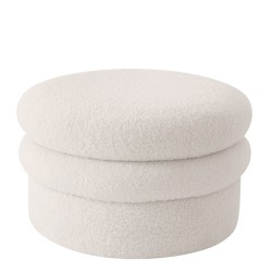 Σκαμπό  SPECIOZA Με Αποθηκευτικό Χώρο Λευκό Ύφασμα Cashmere 60x60x35cm Σκαμπό  SPECIOZA Με Αποθηκευτικό Χώρο Λευκό Ύφασμα Cashmere 60x60x35cm