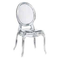 Καρέκλα Catering  PEDRAN Διάφανο PP 42x52x88cm