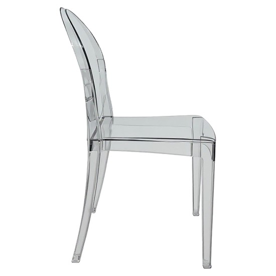 Καρέκλα Catering  HALOIR Διάφανο Πλαστικό 40x35x90cm