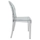 Καρέκλα Catering  HALOIR Διάφανο Πλαστικό 40x35x90cm