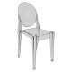 Καρέκλα Catering  HALOIR Διάφανο Πλαστικό 40x35x90cm