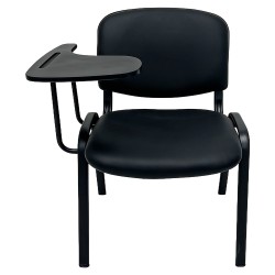 Καρέκλα Θρανίο  STEELIX Μαύρο Ύφασμα/Μέταλλο/PVC 58x54x77cm