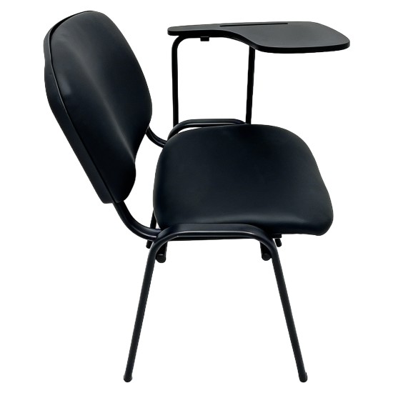 Καρέκλα Θρανίο  STEELIX Μαύρο Ύφασμα/Μέταλλο/PVC 58x54x77cm