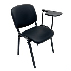 Καρέκλα Θρανίο  STEELIX Μαύρο Ύφασμα/Μέταλλο/PVC 58x54x77cm